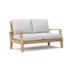 Outdoor Teak Loveseat - Image 2