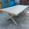 Rectangular Aluminum Outdoor Dining Table | Commercial-Grade B2B Wholesale - Image 2