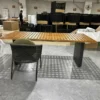 Rectangular Teak Top Outdoor Dining Table | Commercial-Grade B2B Wholesale - Image 2