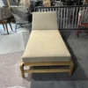 Premium Solid Teak Sun Lounger with Rope Woven Detail | Factory B2B Supply - Image 4
