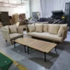 Luxury Teak & Rope Woven Outdoor Sofa Set | Expert B2B Furniture Manufacturing - Image 2