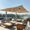 Classic Solid Teak Sun Lounger with Wheels | Factory B2B Supply - Image 2