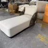 Rope Fan-Arm Chaise Daybed with Deep Cushions - Image 2