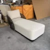 Rope Fan-Arm Chaise Daybed with Deep Cushions - Image 4